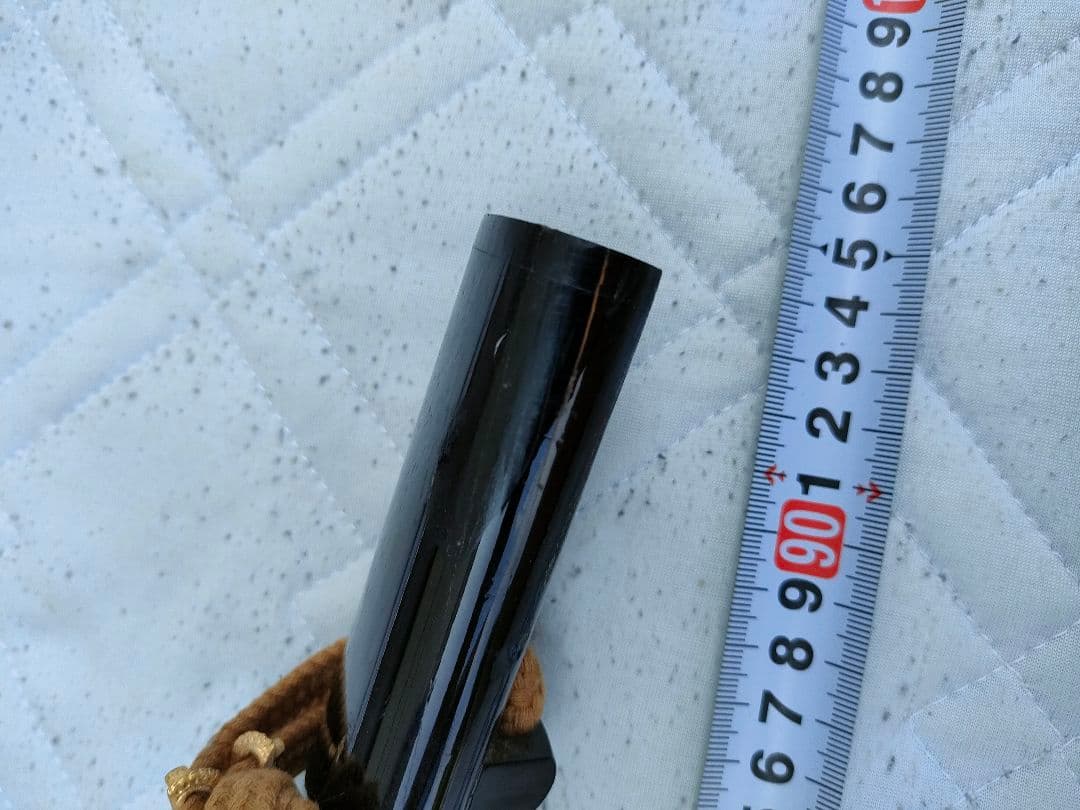 模造刀　黒鞘　鞘割れアリ　武具　剣　コスプレ