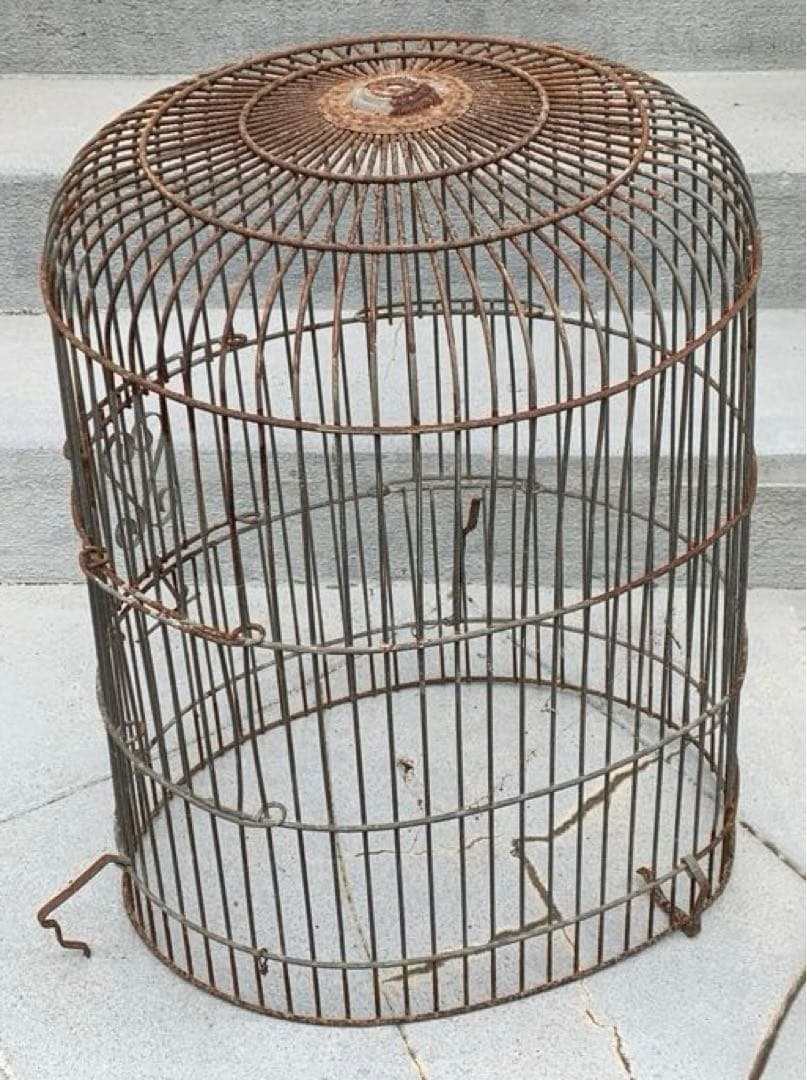 昭和レトロ•鳥かご•ガーデニング•インテリア•ヴィンテージ