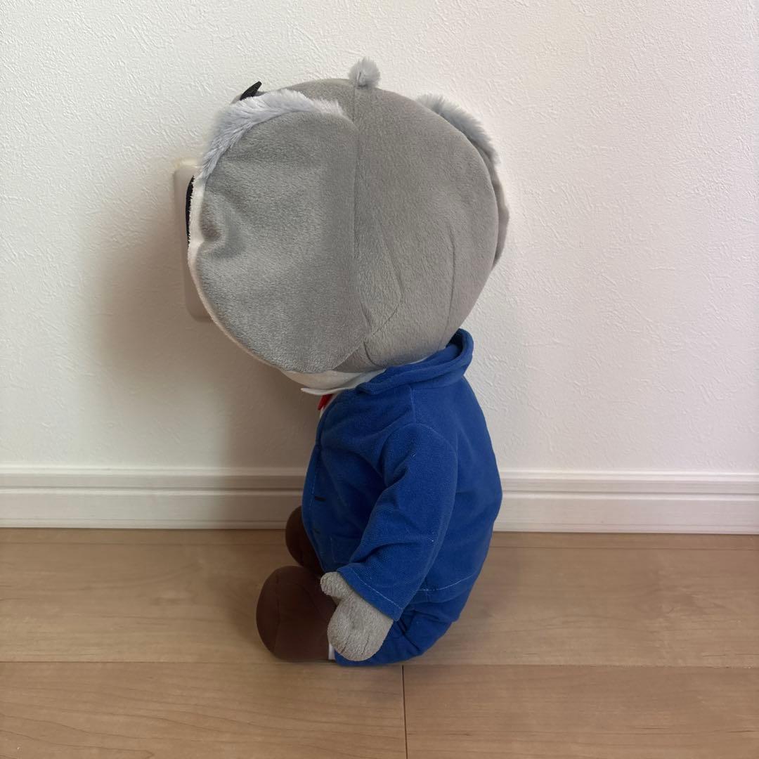 青いスーツのコアラぬいぐるみ 約30cm