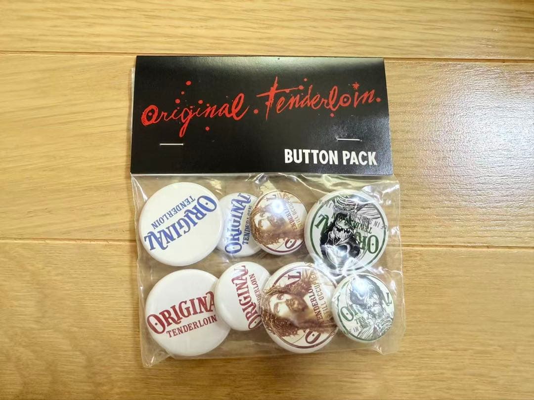 新品未開封　19AW テンダーロイン BUTTON PACK C 缶バッジ