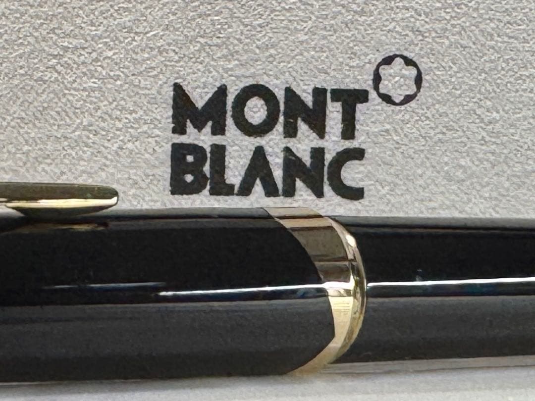 【美品】モンブラン万年筆 No12 1960s ブラック F 18K