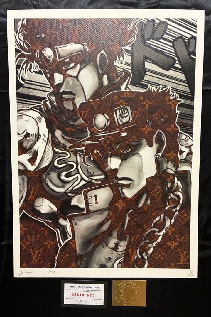 世界限定100枚 DEATH NYC アート ポスター jo27