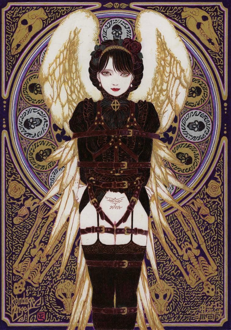 緊縛天使　黒薔薇　Bondage angel Black Rose