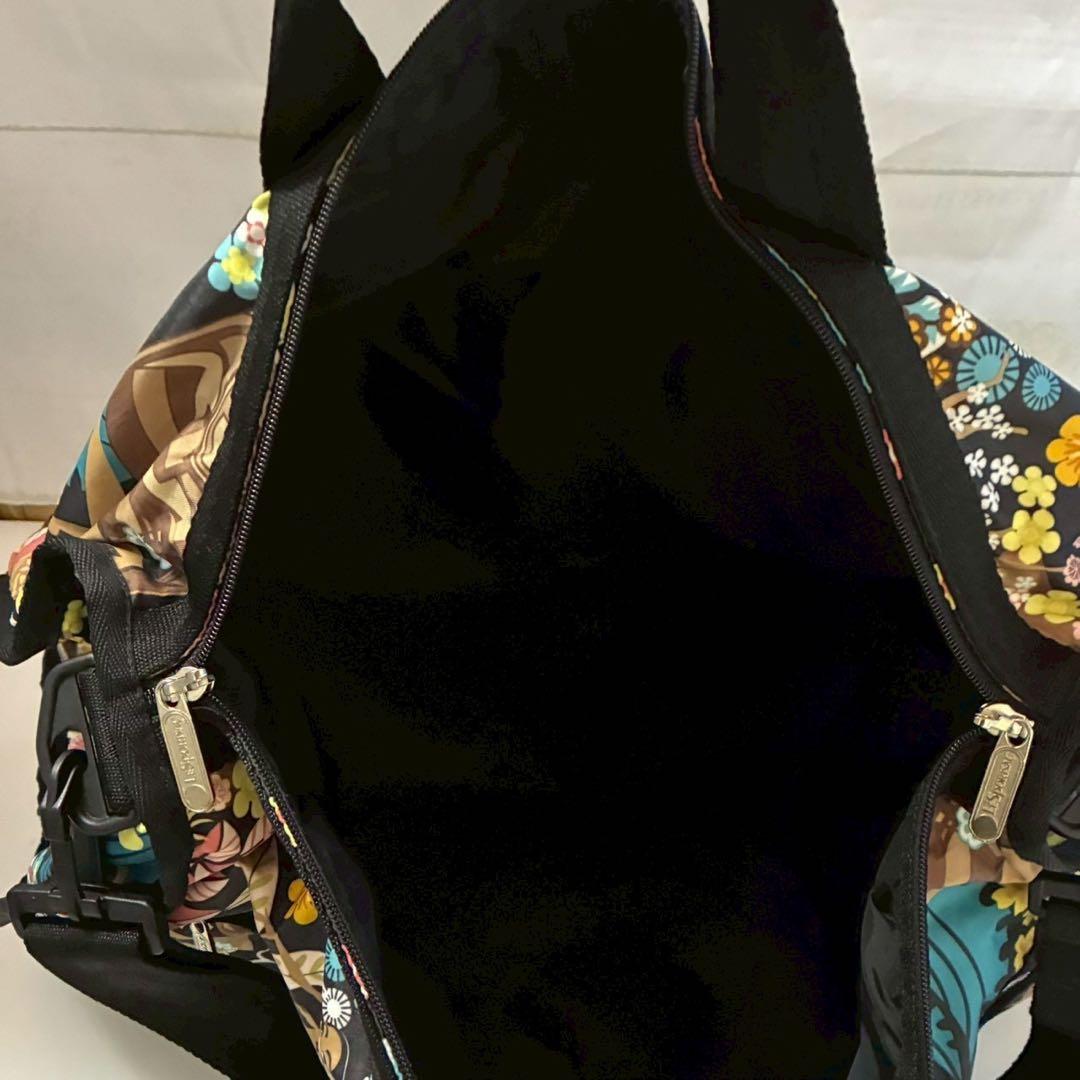 ハワイ限定　LeSportsac 　 ボストンバッグ　ショルダー　フラガール