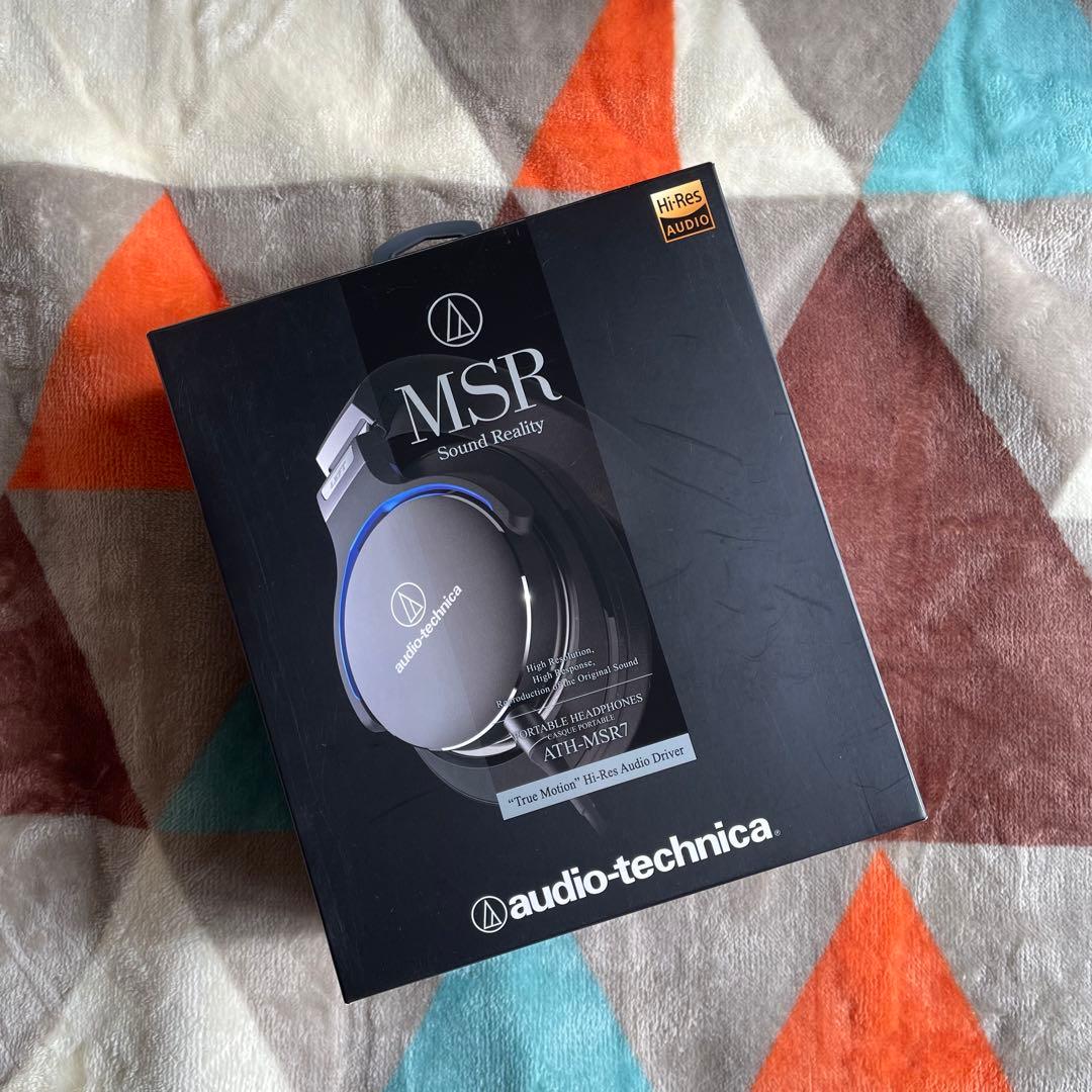 【ヘッドフォン】audio technica ath-msr7 元箱付き