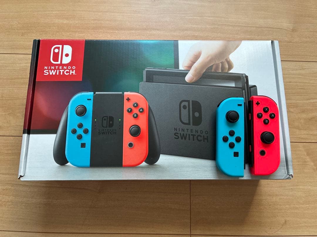 Nintendo Switch ニンテンドースイッチ 本体 ブルー/レッド