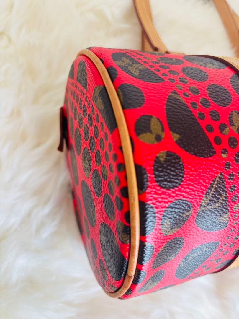 《美品)LOUIS VUITTON パピヨン 草間彌生　パンプキンドット