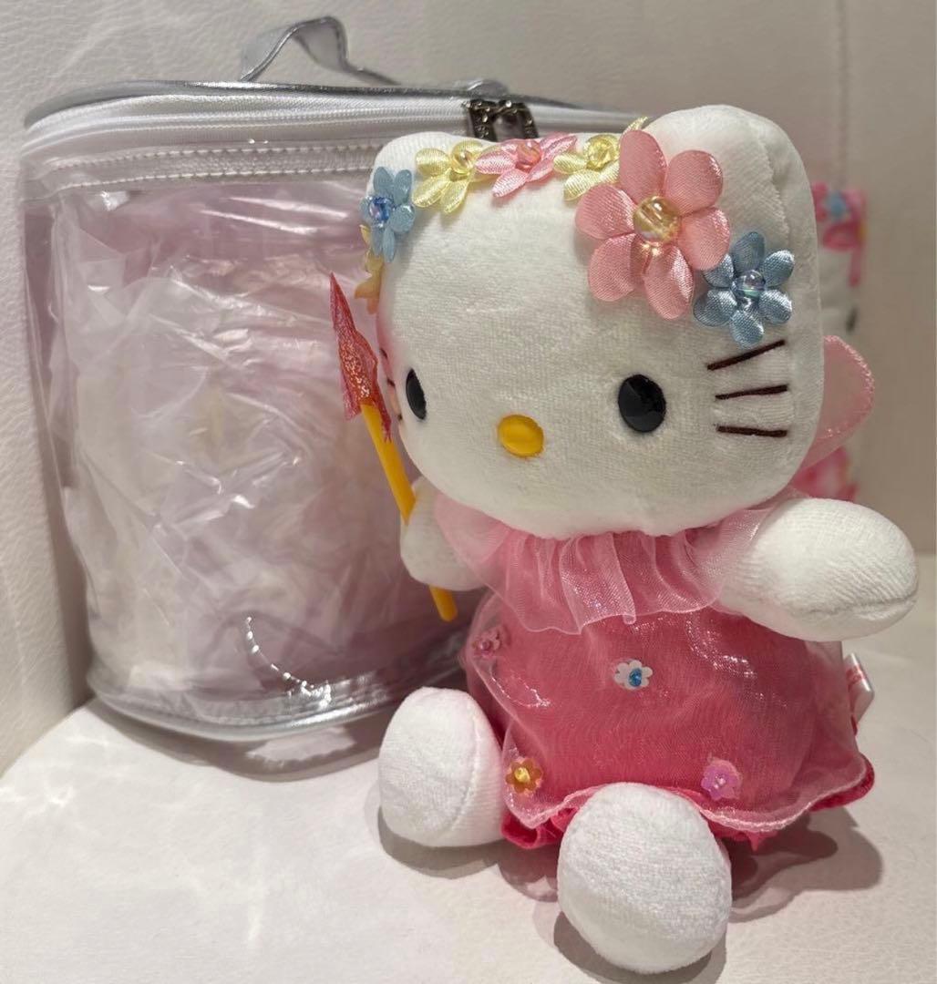 サンリオ　キティ　フェアリー　キティ ハナ　ぬいぐるみ　タオル　ポーチ3点セット