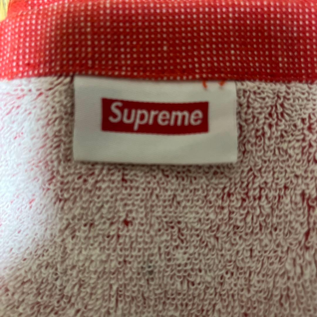 Supreme　シュプリーム　 ビーチタオル　赤