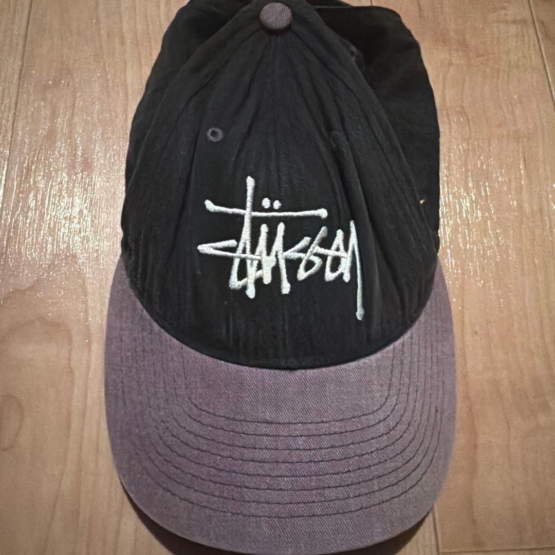 old stussy キャップ　90s