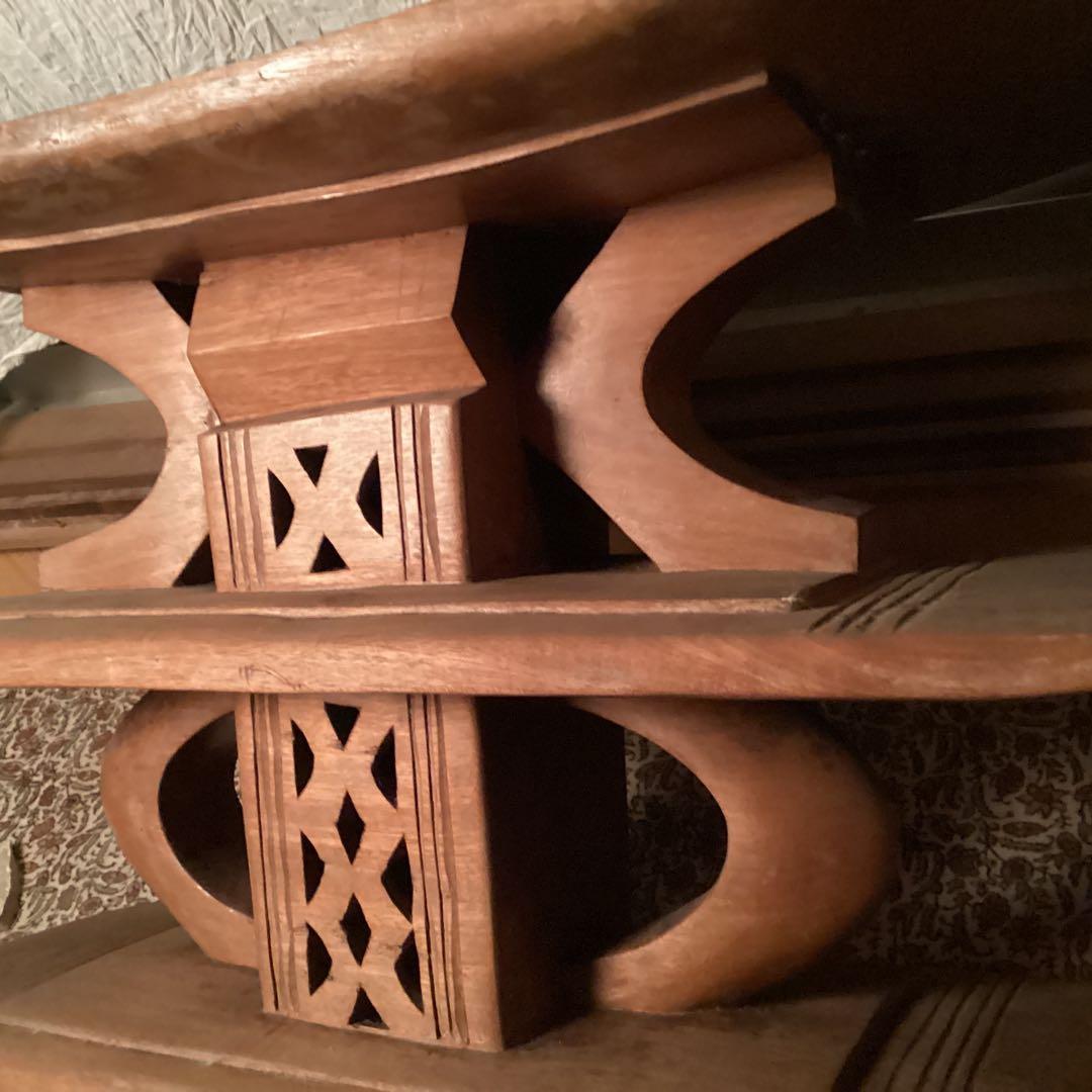 最終値下げ　アシャンティ族　スツール① アフリカ民芸