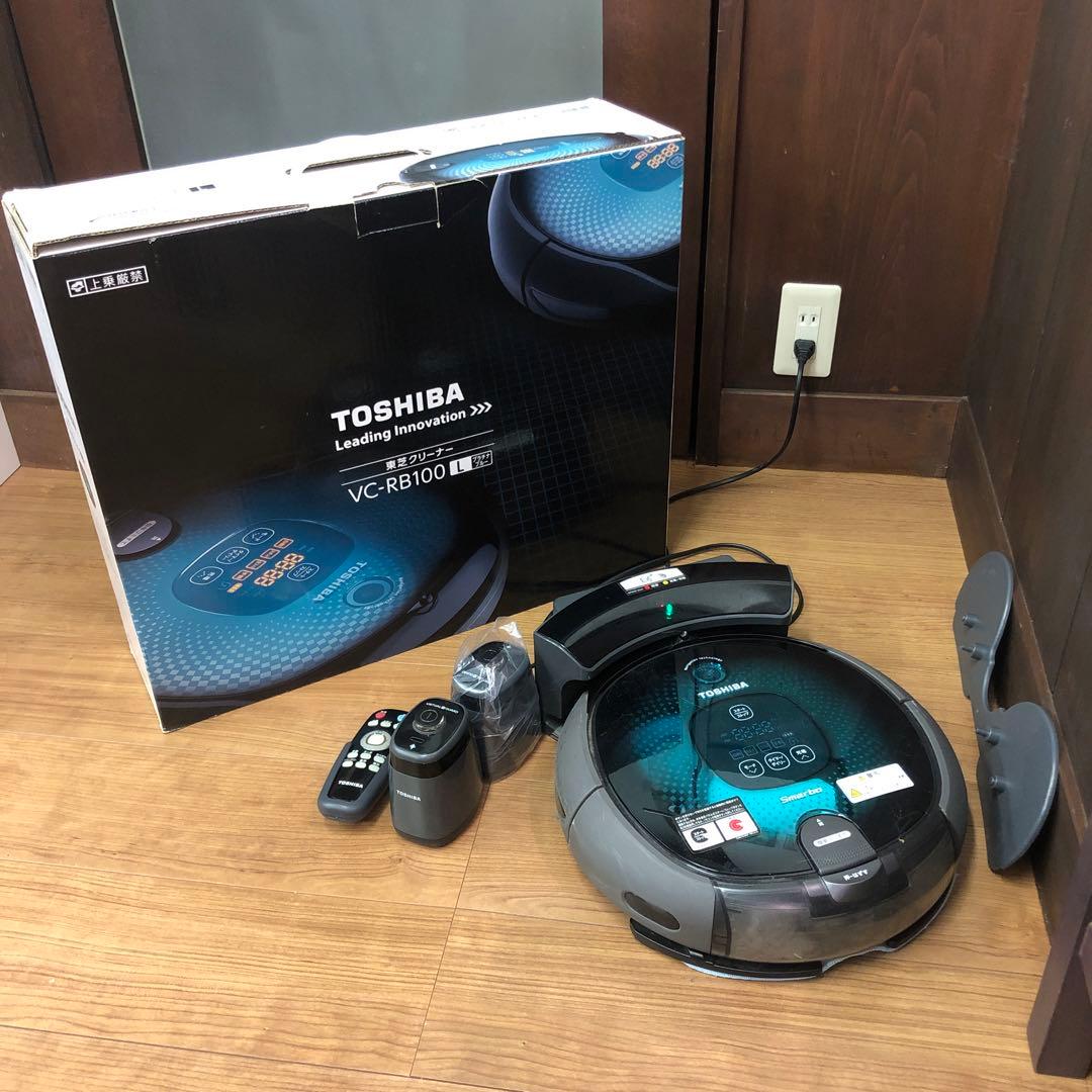 TOSHIBA ロボット掃除機 VC-RB100 本体