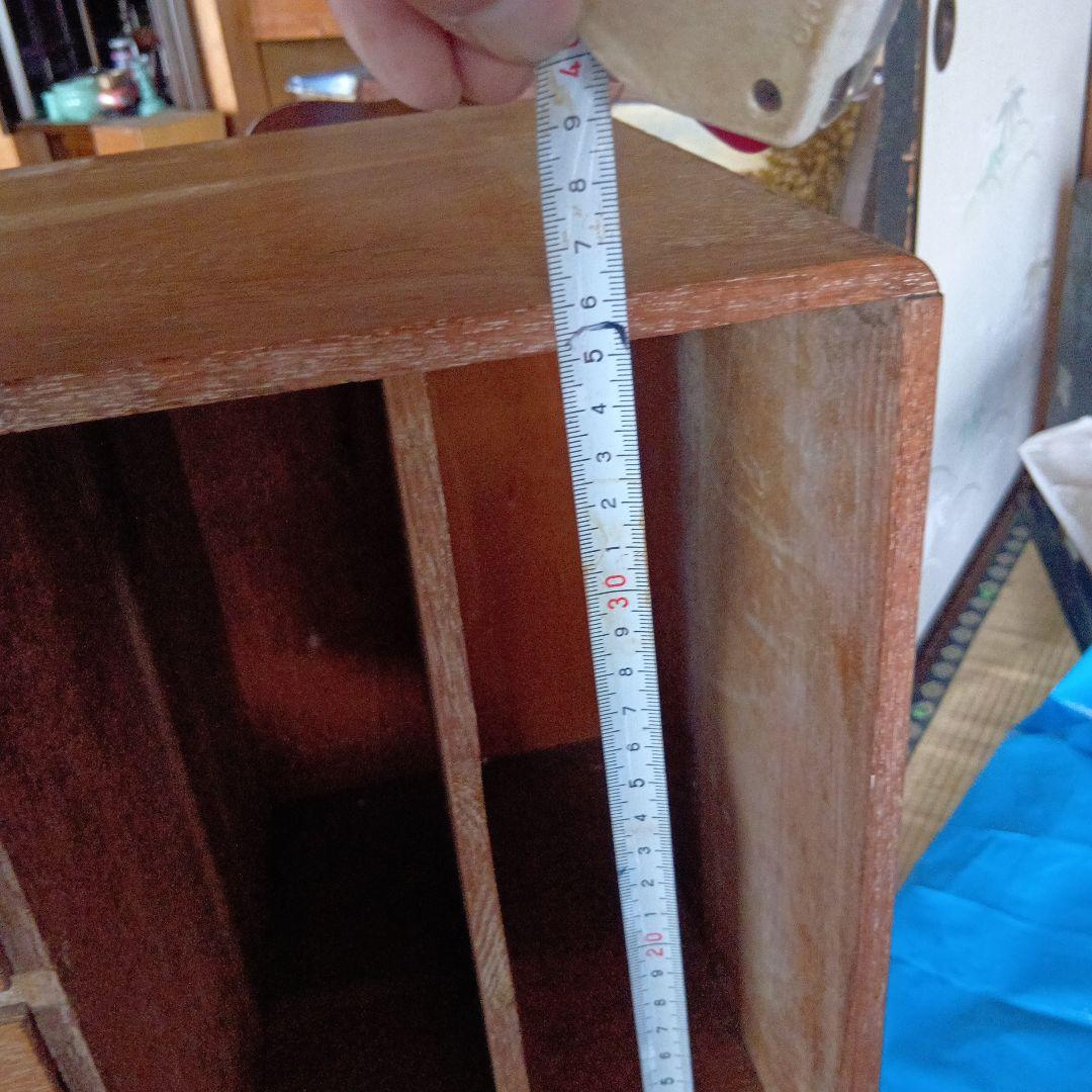 木製引き出しキャビネット 5段