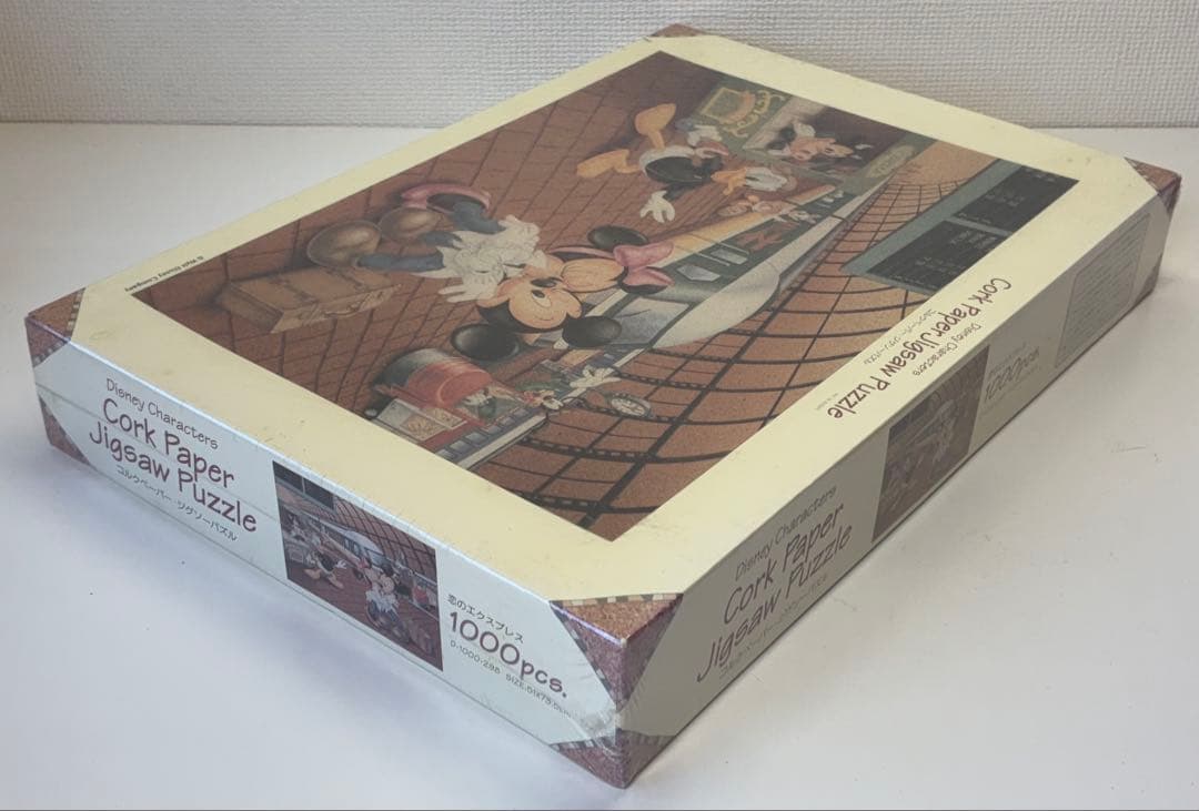 ディズニーキャラクターズ コルクペーパー・ジグソーパズル 恋のエクスプレス