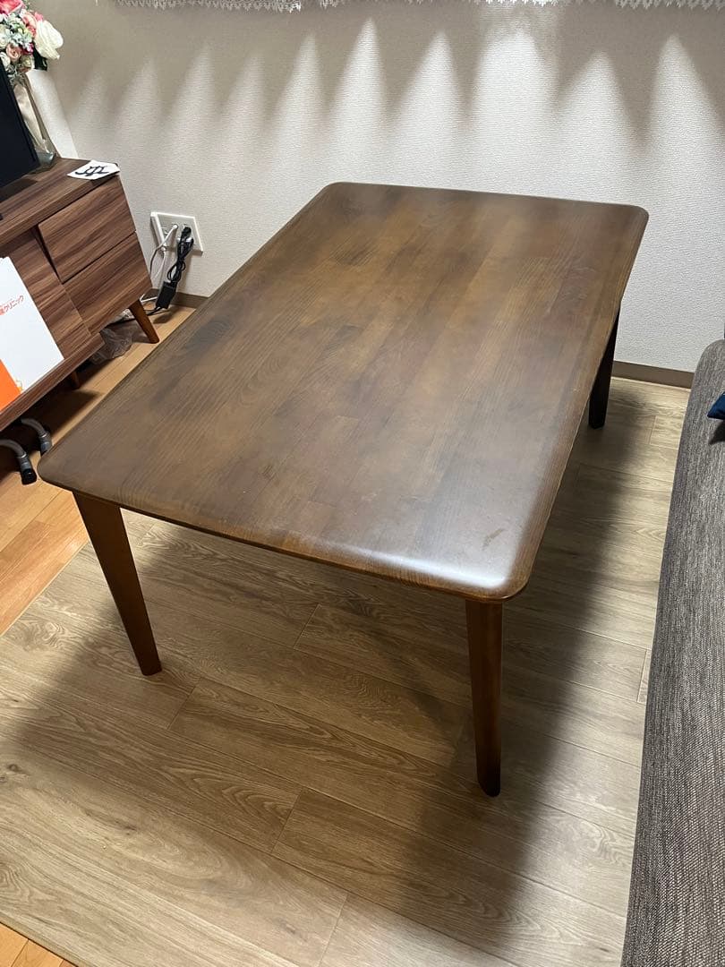 ニトリ Nコレクション　ローダイニングテーブル　T-01 120MBR