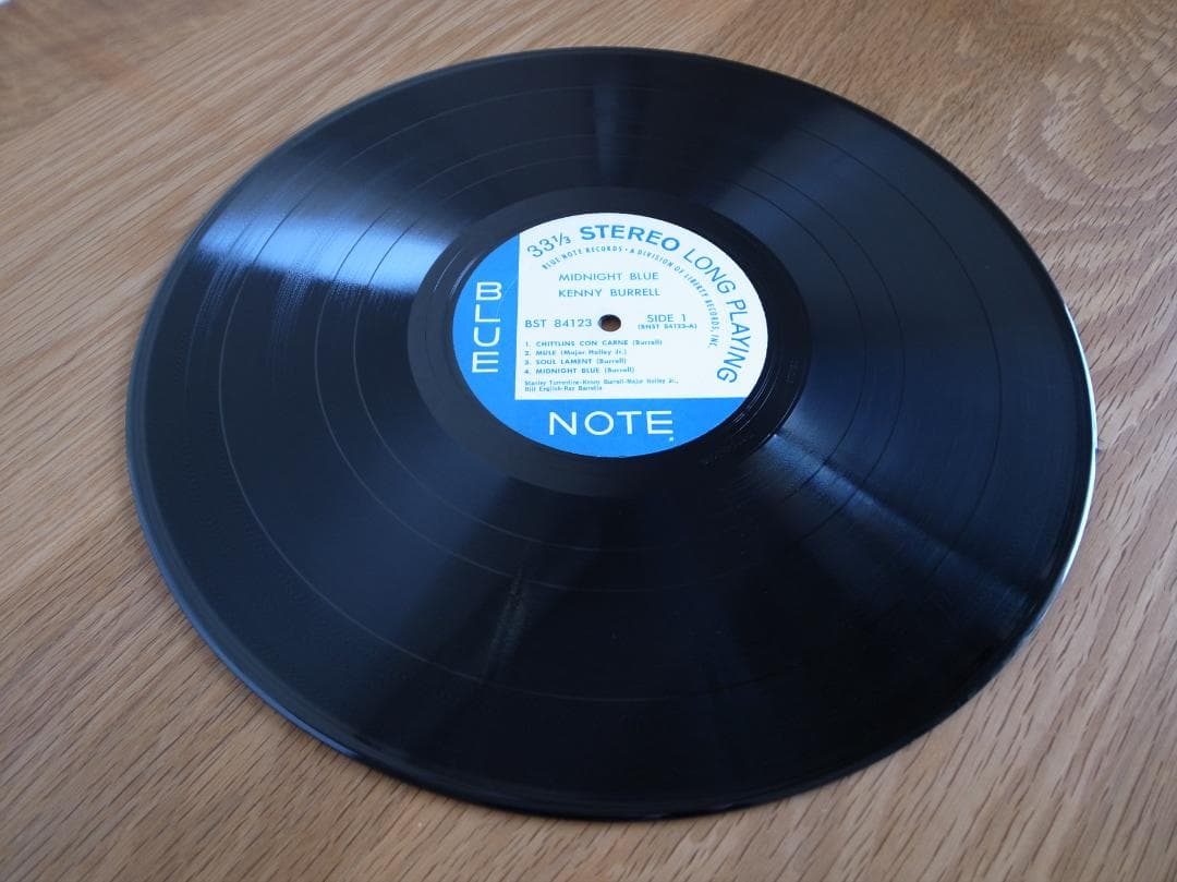 ケニー・バレル ミッドナイト・ブルー US盤 LP ブルーノート