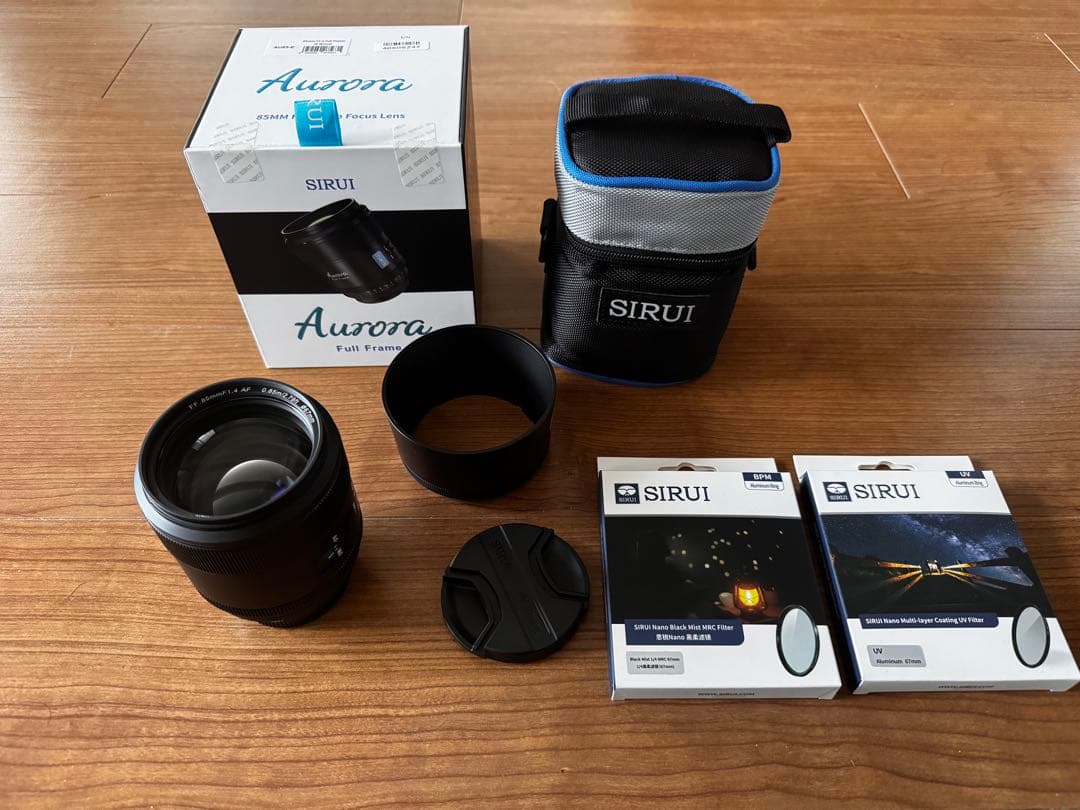 SIRUI 85mm F1.4 aurora SONY用