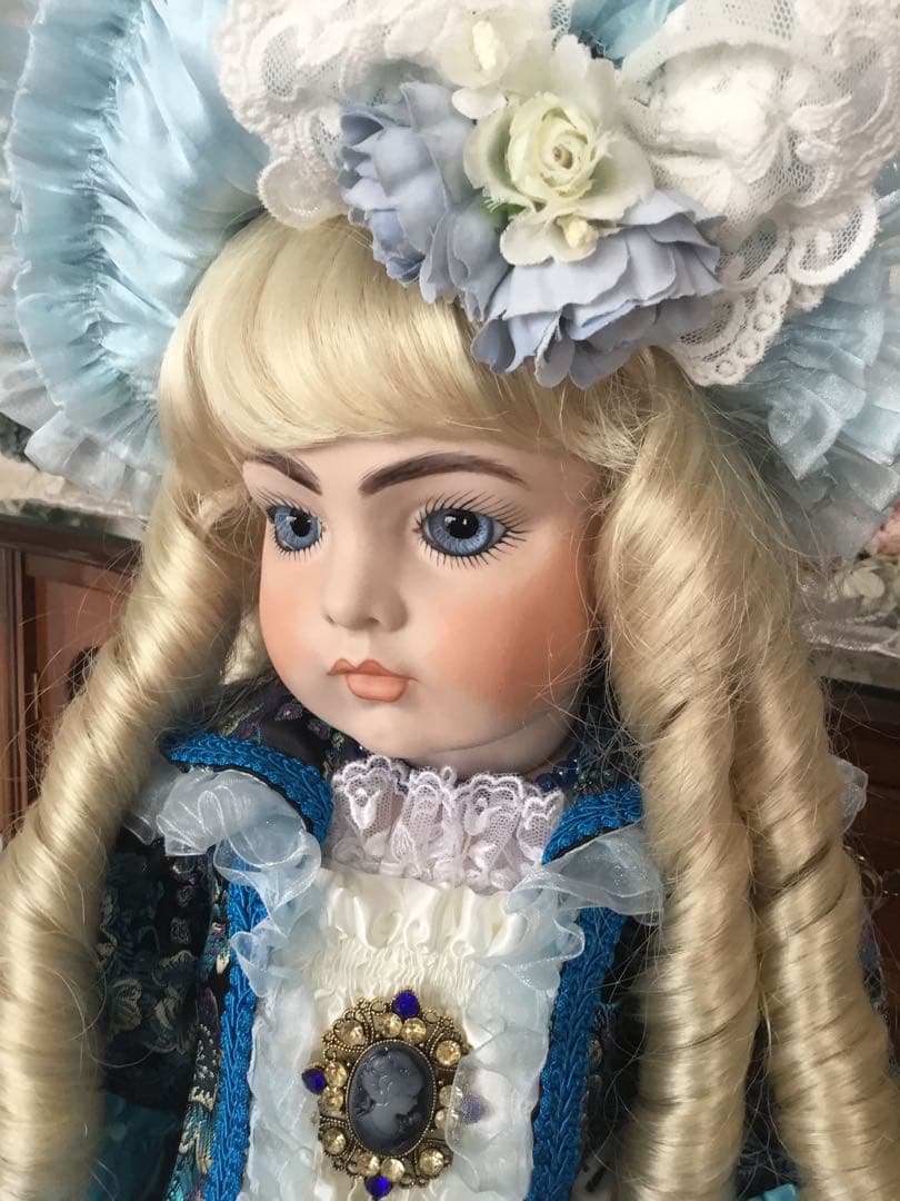 ビスクドール❤️『冬麗ふゆうらら』碧空のBru Jne❤️リプロ