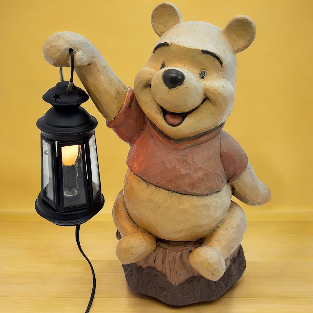 ディズニー くまのプーさん センサー付 インテリア ガーデン ランタンライト