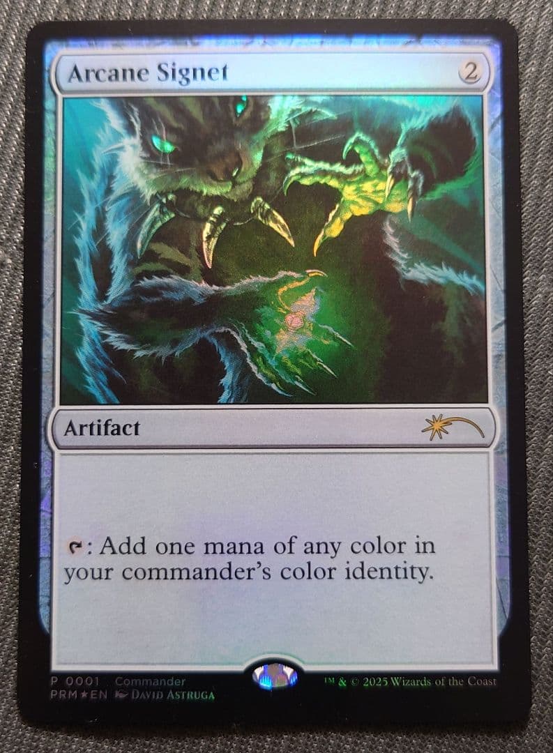 mtg 超稀少 サワギバ プロモ FOIL 秘儀の印鑑 コマンドフェスト