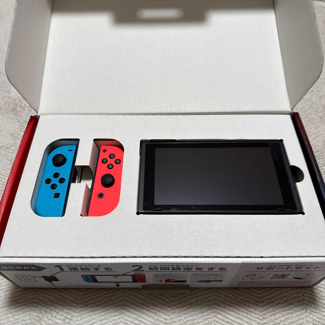 Nintendo Switch ネオンブルー/ネオンレッド 本体バッテリー強化版