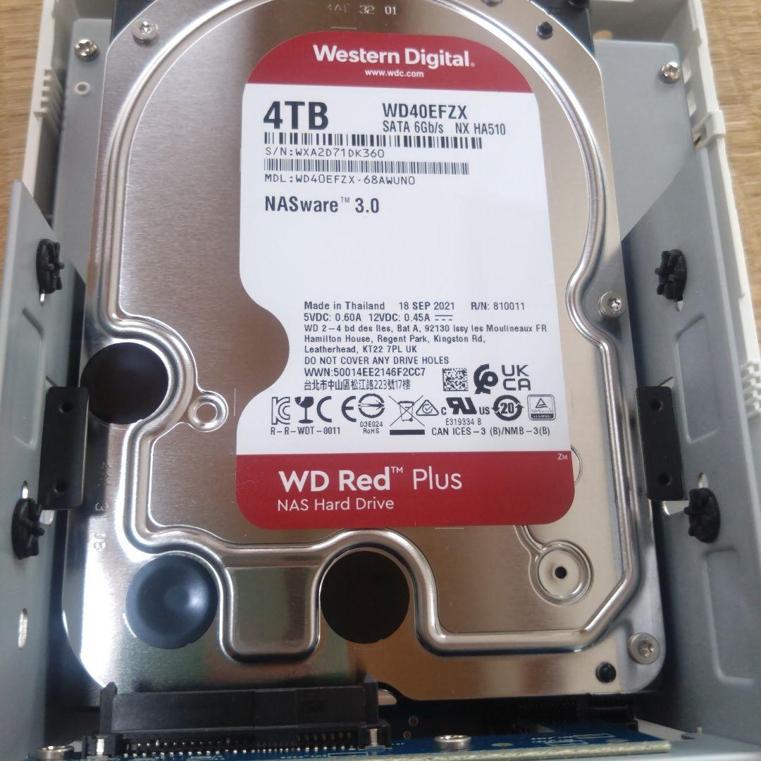 Synology DS220j NAS 4TB HDD セット