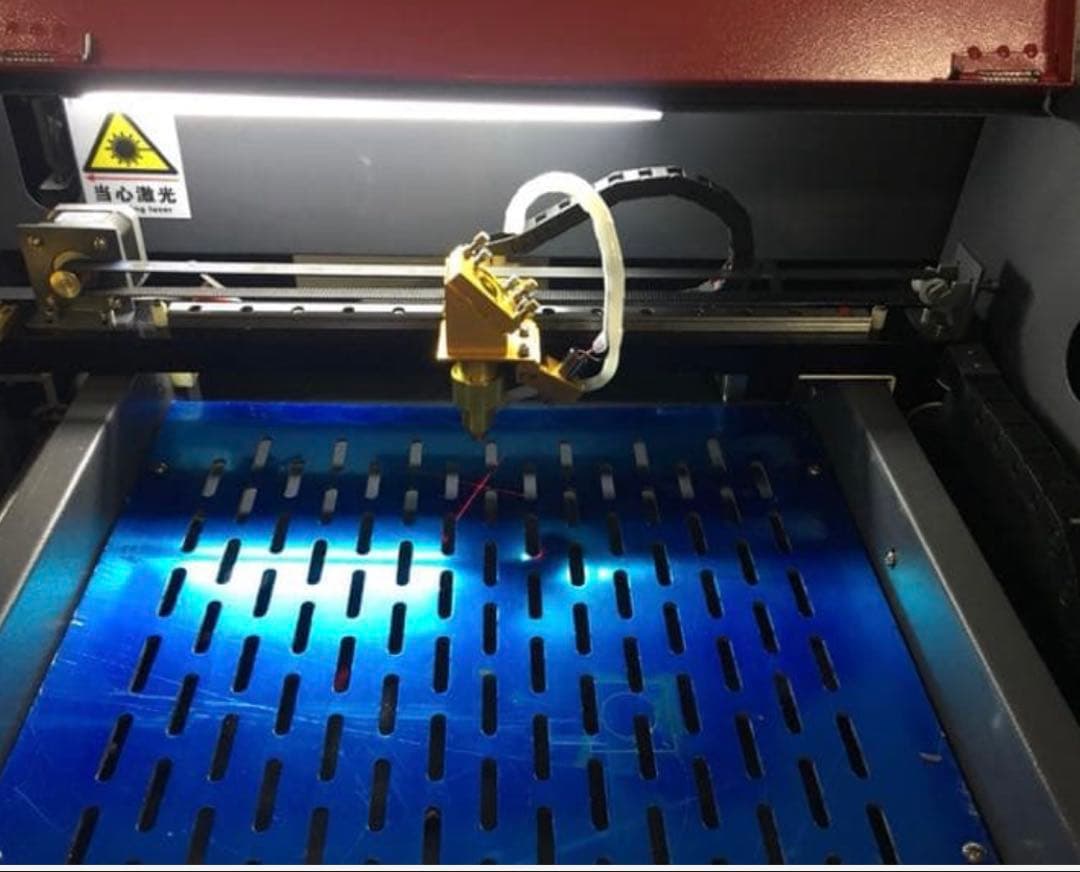 新品未使用 レーザー加工機 レーザー切断機 本体 40w家庭用 付属品フルセット