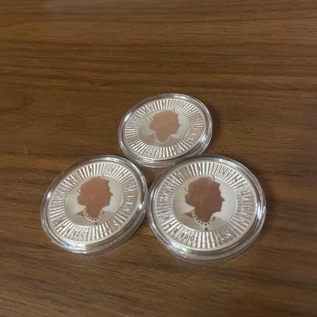 オーストラリア・パース造幣局が製造したカンガルー銀貨