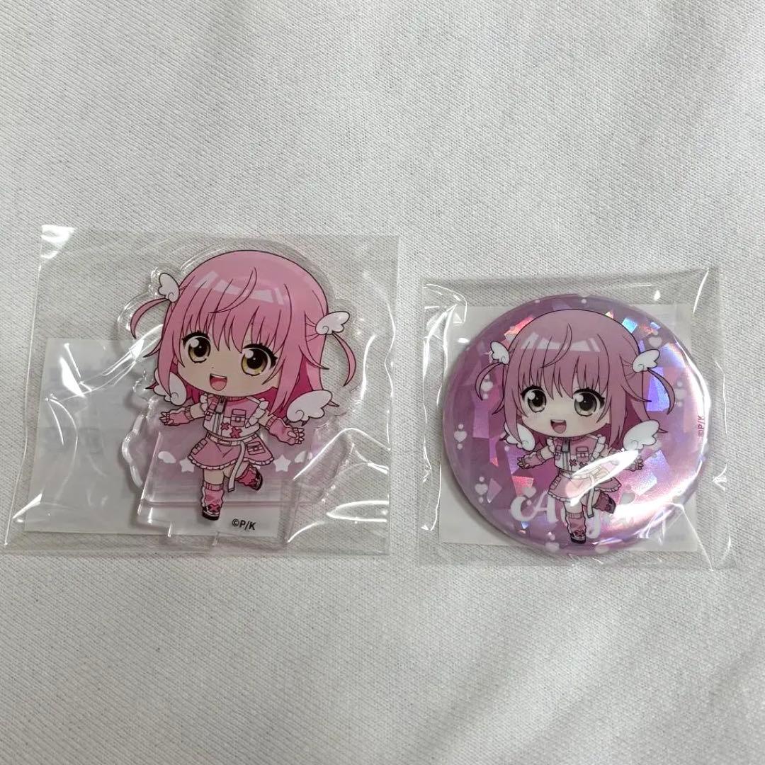 しゅごキャラ！ 楽天コレクション アクリルスタンド＆缶バッジ セット