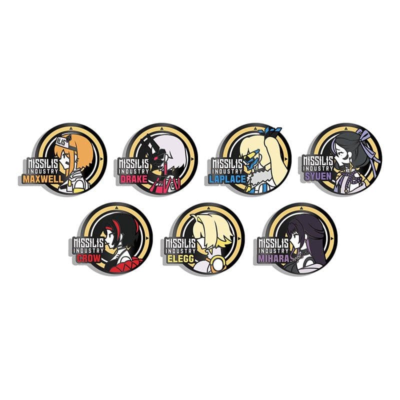 勝利の女神：NIKKE トレーディングメタルバッジ - MISSILIS ミハラ