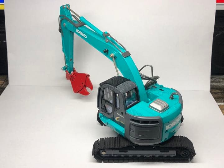 KOBELCO ショベルカー　コベルコ　ミニカー カスタム