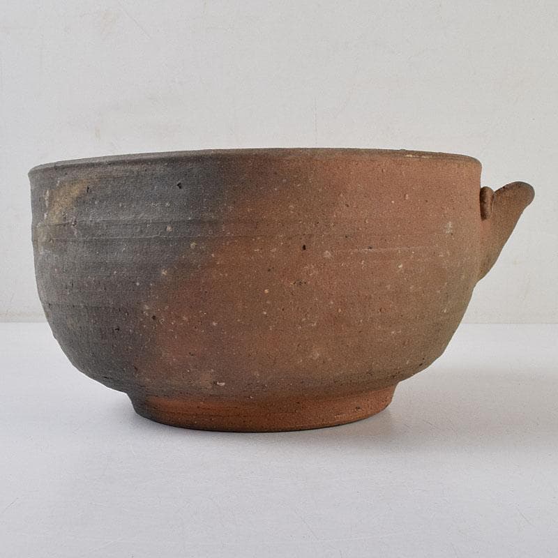 桂又三郎極め　江戸時代初期　古備前　片口水指　V　R9506