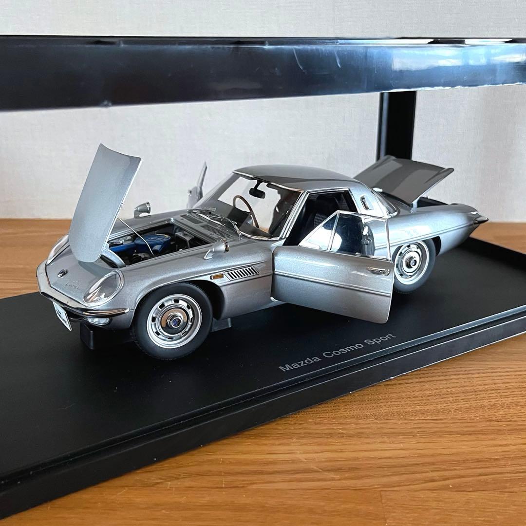 【ミニカー 美品】1/18 オートアート マツダ コスモ スポーツ
