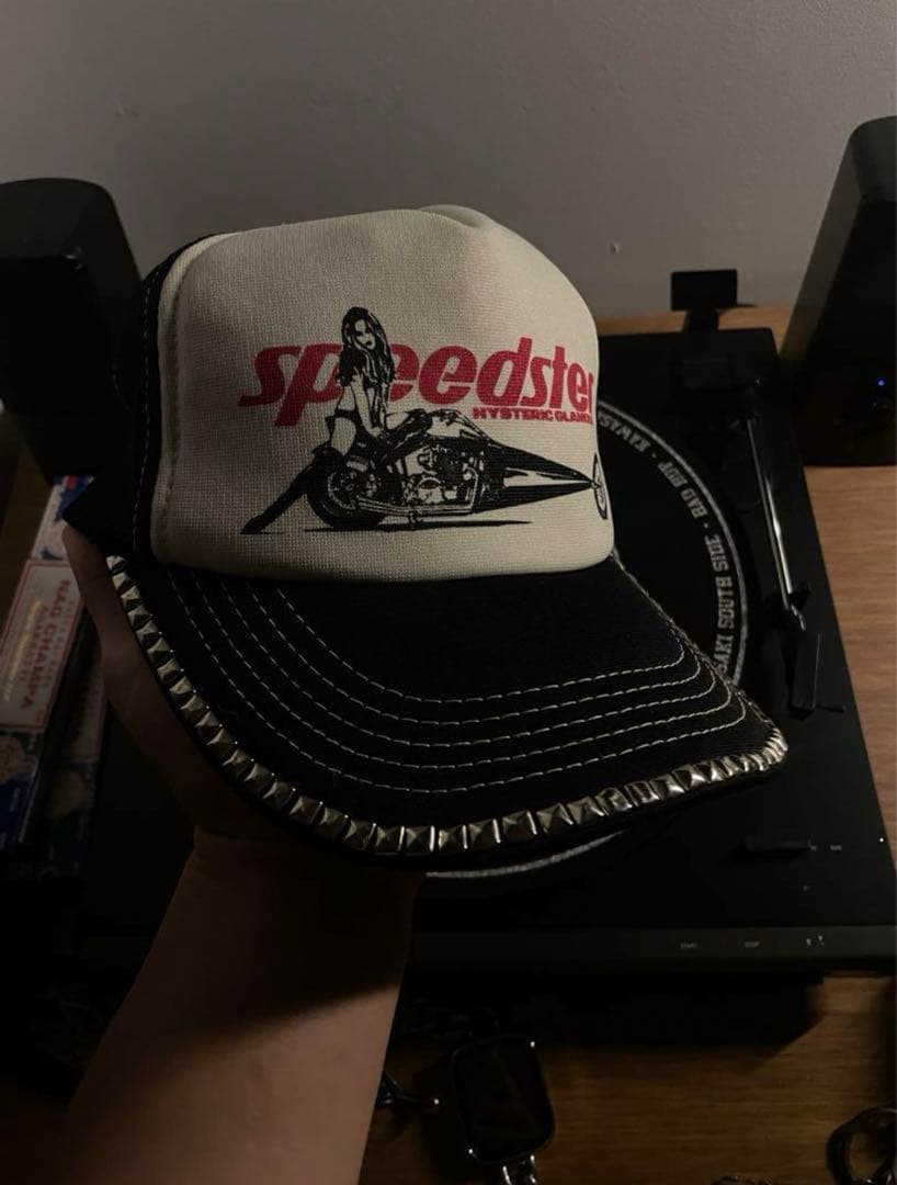 【y2kリメイク品】希少　ヒステリックグラマー　メッシュキャップ