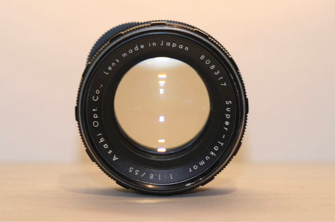 前期型　Super-Takumar 55mm f1.8 オールド単焦点レンズ