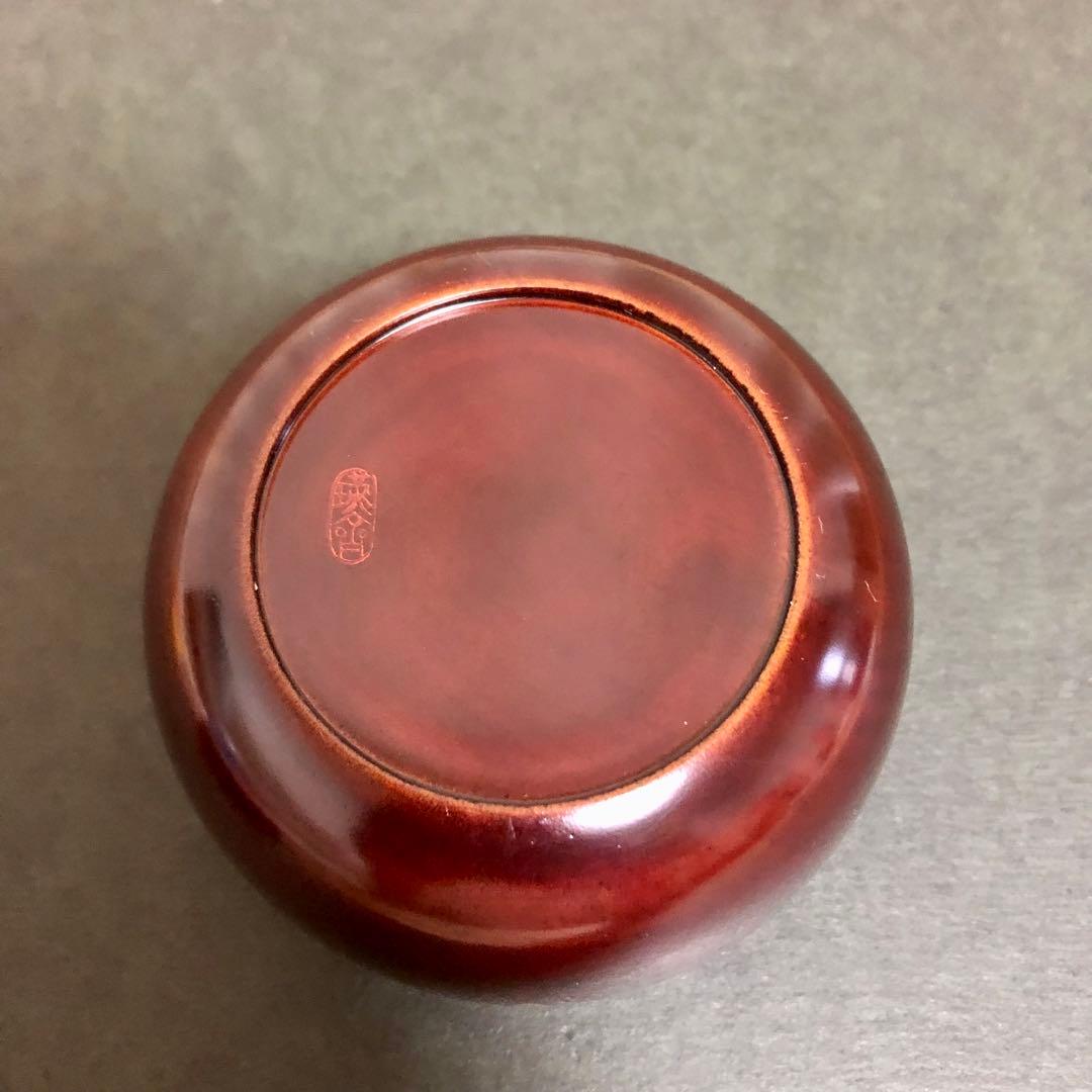 和田瑾斎 蜻蛉蒔絵平棗 共箱 茶道具