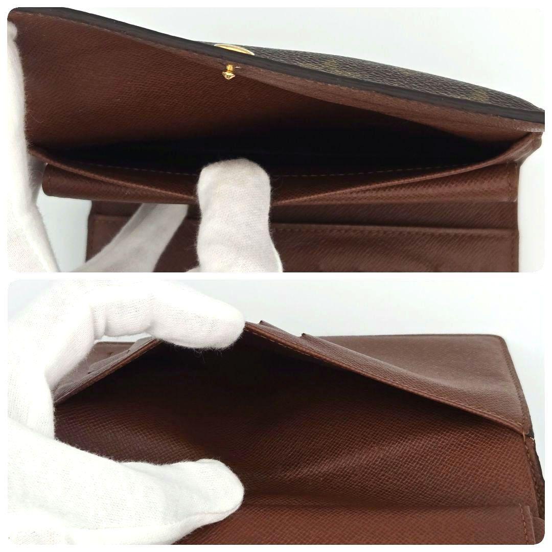 ルイヴィトン ポルトトレゾール エテュイパピエ モノグラム 折り財布 パスポート