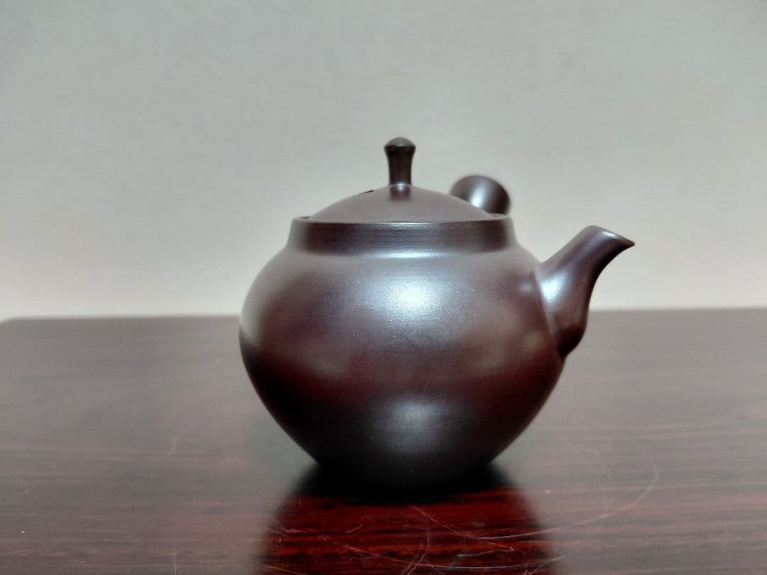 萬古焼 在銘 急須 煎茶道具