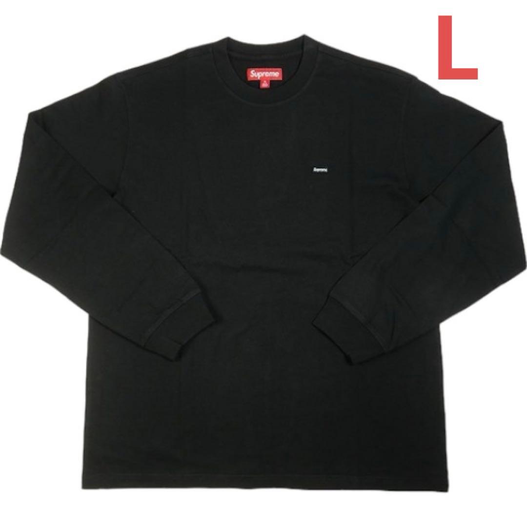 Supreme ブラック ロングTシャツ Lサイズ