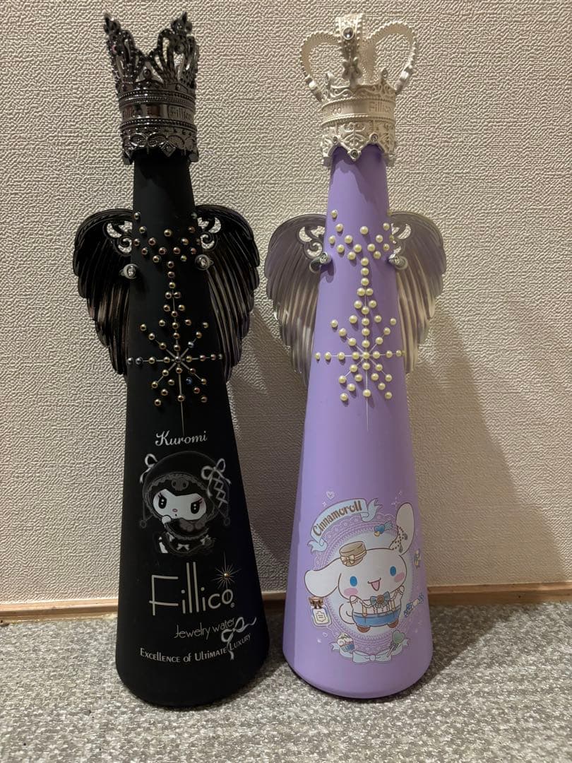Fillicoフィリコ 空き瓶 サンリオ クロミ シナモロール 2本 空瓶