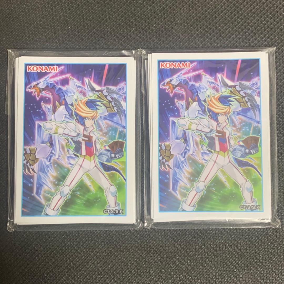 遊戯王 ARC-V アークファイブ 遊戯王の日 ユーゴ スリーブ40枚 未開封