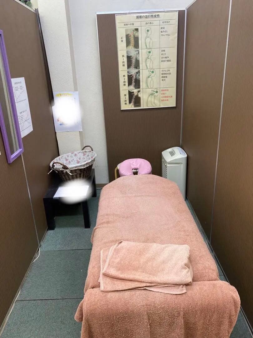 整骨院　業務用パーティション　14枚ドア1枚　(引き取りのみ)