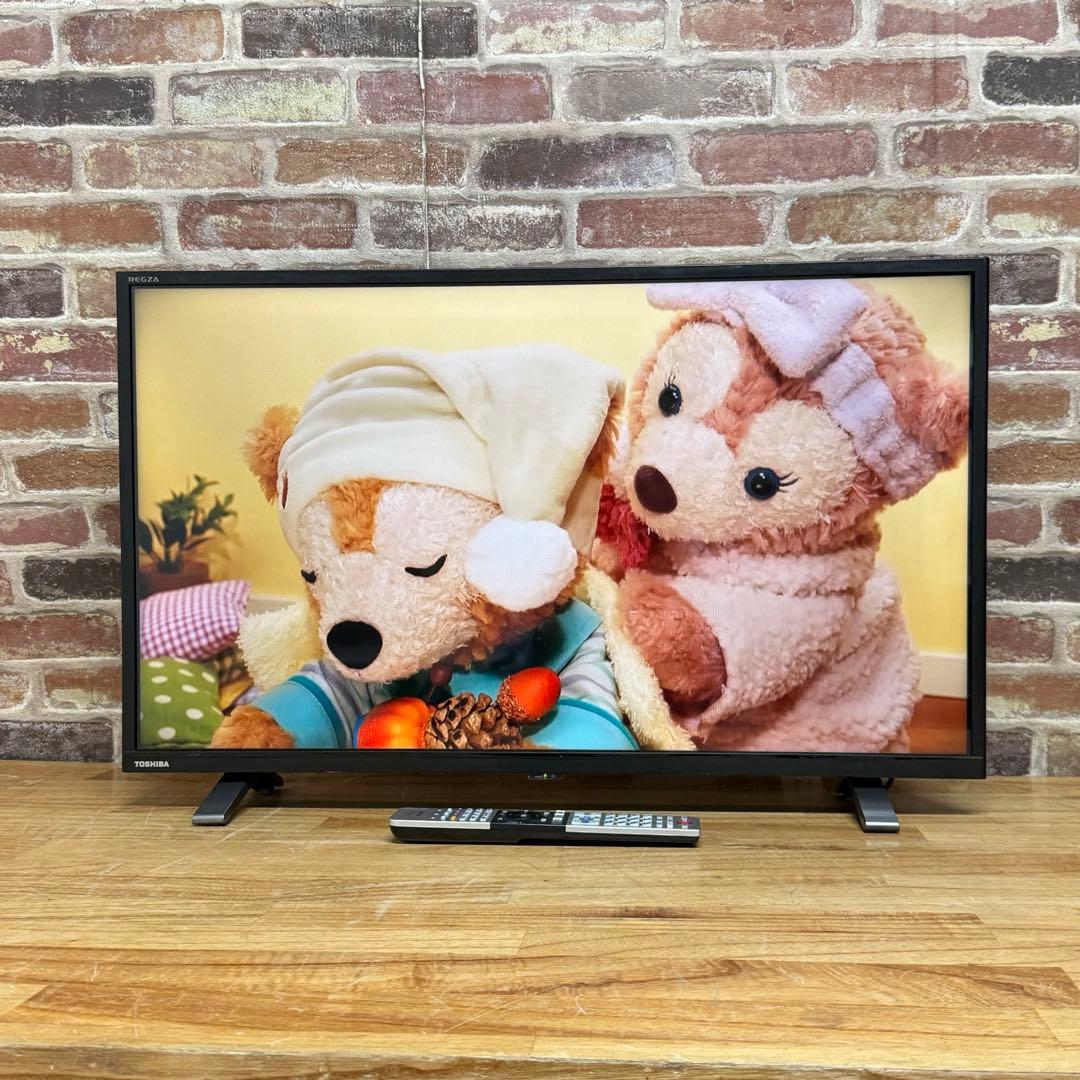 東芝 32V型 液晶テレビ 32V34 REGZA スマートテレビ 動画アプリ○