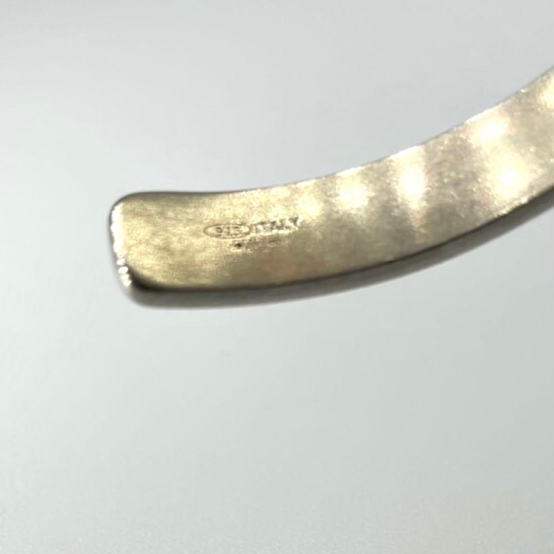 美品 Martin Margiela ツイストバングル シルバー カレンダー