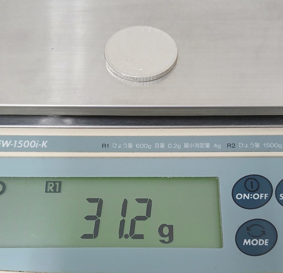 プラチナ メイプルリーフ  1オンス 31.1g 流通品 Ptインゴット