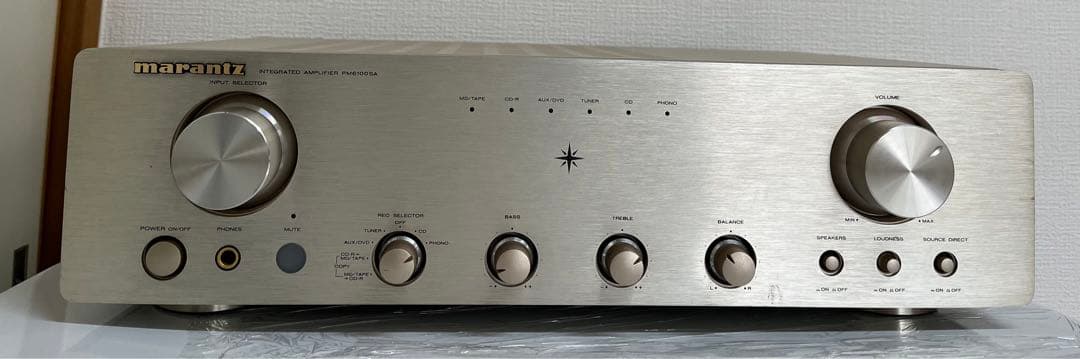 Maranzt プリメインアンプ PM6100SA リモコン(未開封) 説明書付