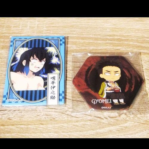 鬼滅の刃 キャラグッズ　胡蝶・煉獄・禰豆子・炭治郎 ほか▶バッチ・ラバー ほか