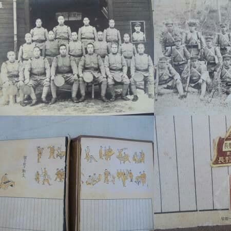 AKa5585　旧日本軍　写真帳　４５枚