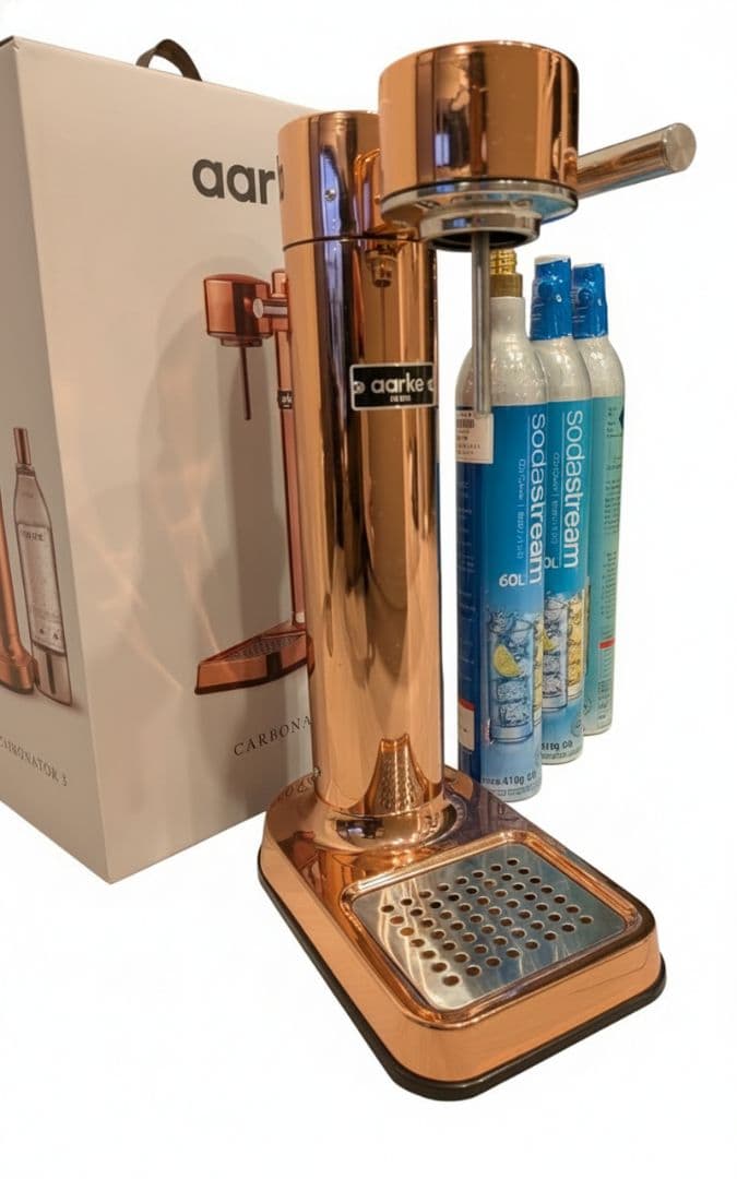美品 aarke Carbonator 3 未使用ボトル＆ガスシリンダー付