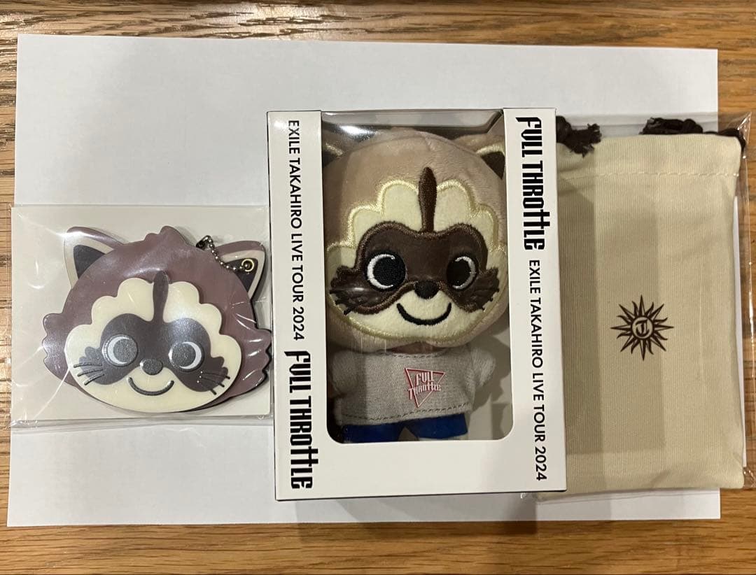 ラスト1【TAKAHIRO ぬいぐるみキーホルダー、たかっさ、ミラー】未開封